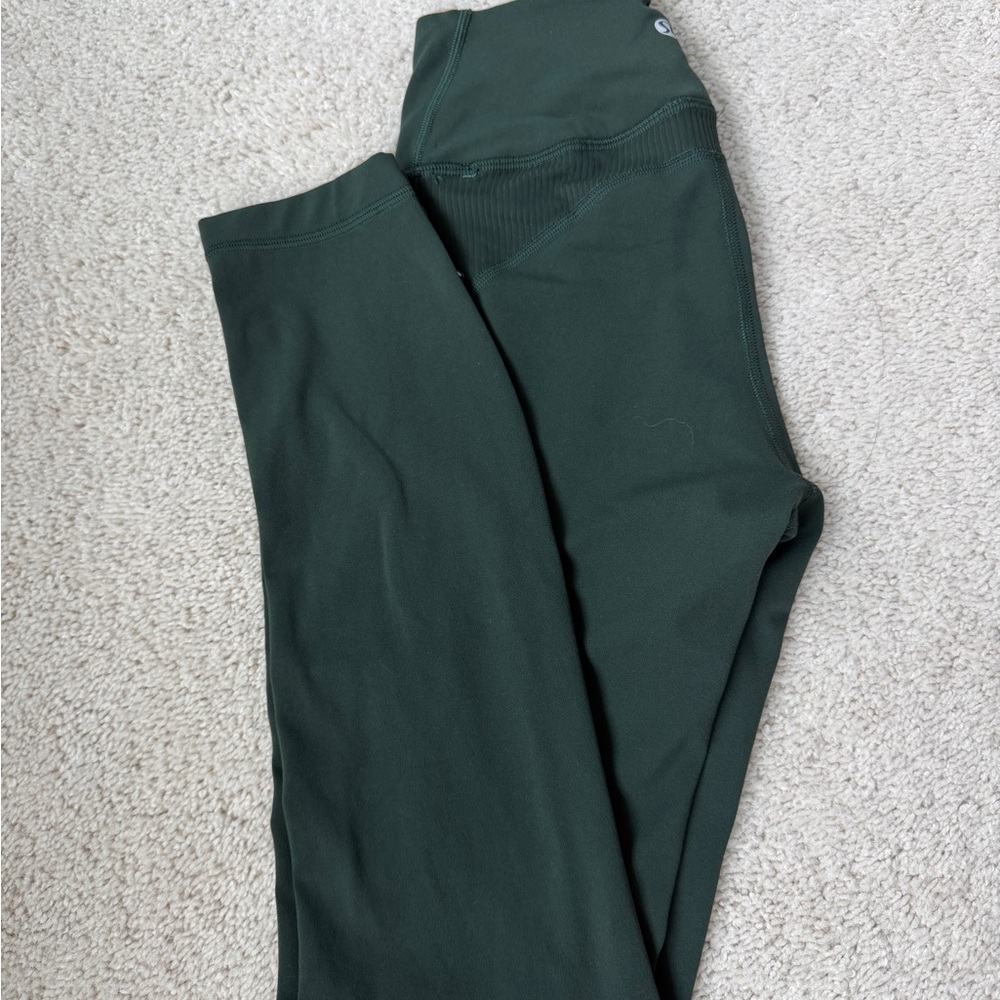 Lululemon Green Leggings- Size 2